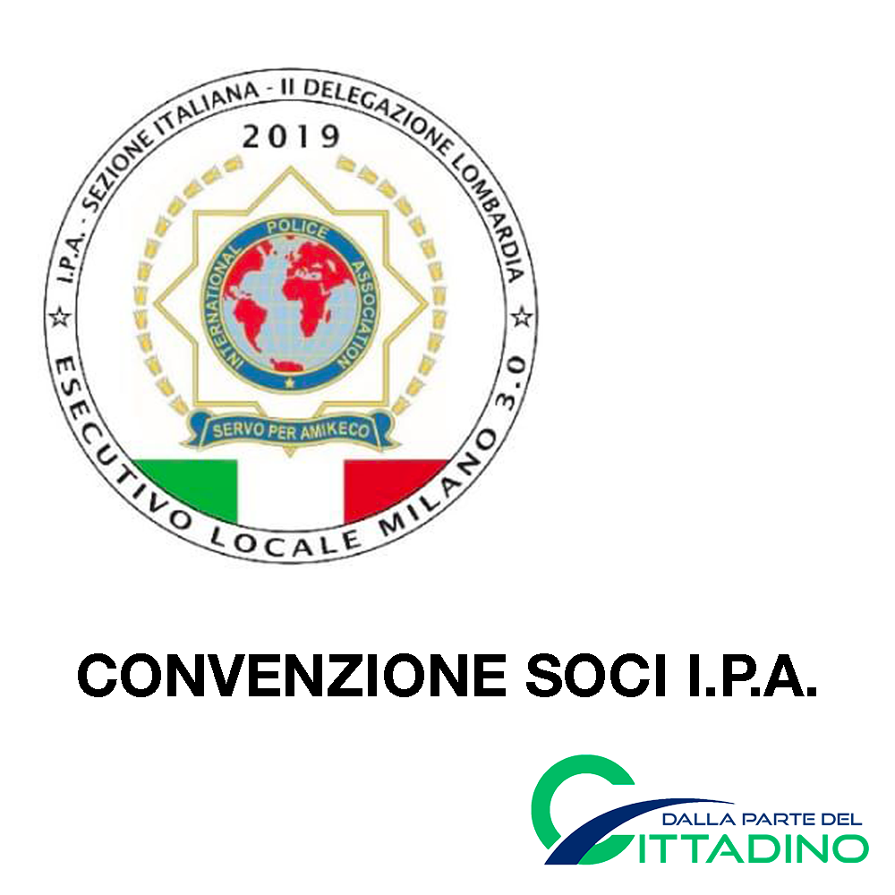 Convenzione commerciale valida per i Soci I.P.A.